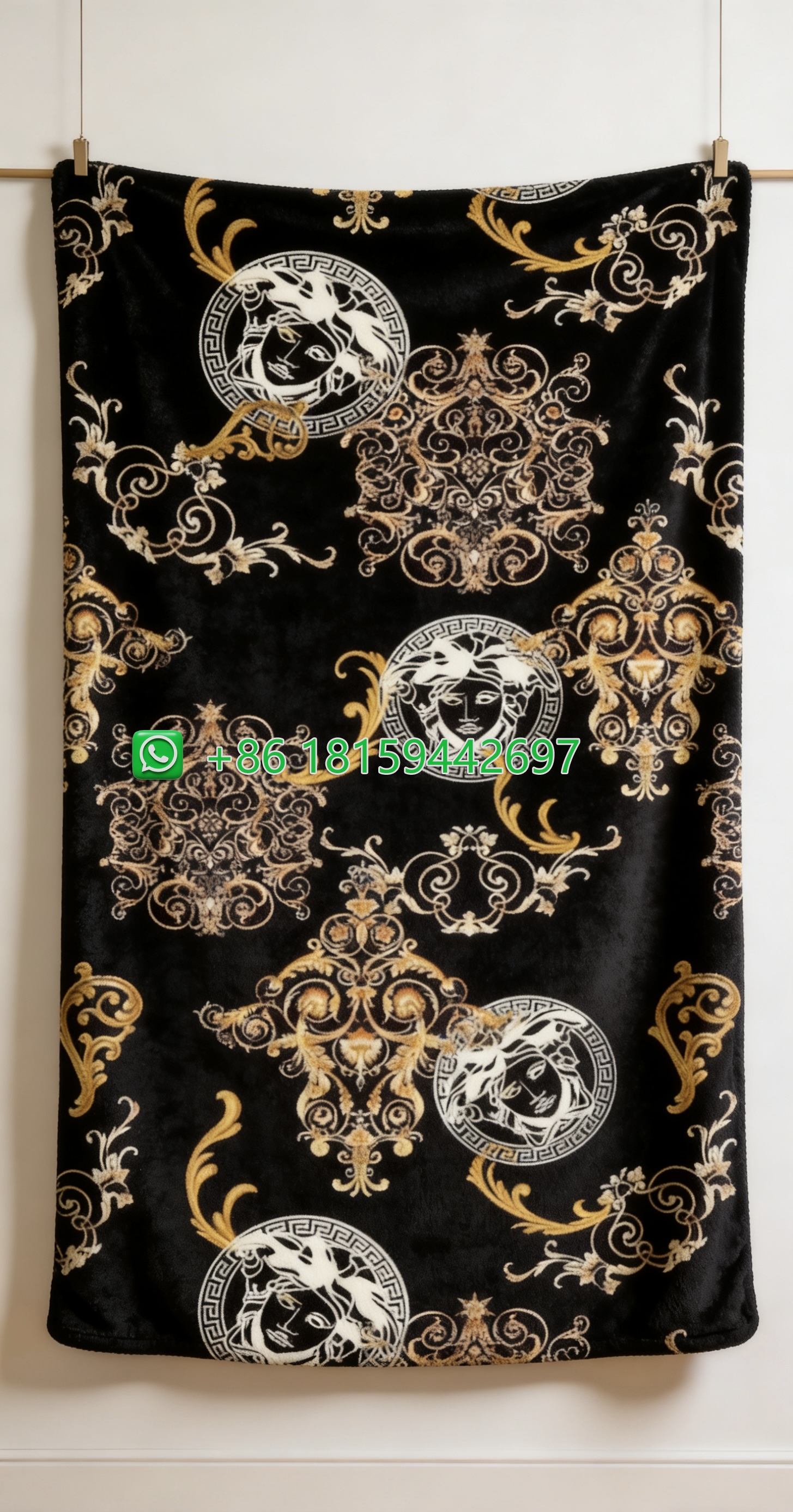 Versace Throw Blankets